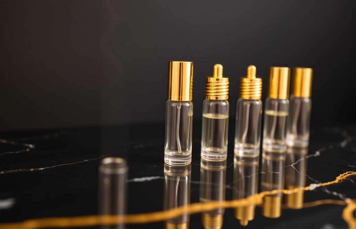 10ml and 50ml luxury perfume decant bottles